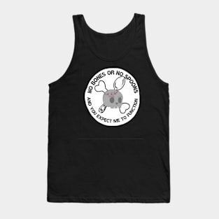 No bone or spoons circle Tank Top